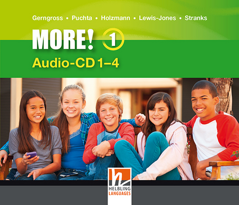 MORE! 1 Audio CD 1-4 NEU - Günter Gerngross, Herbert Puchta, Christian Holzmann, Peter Lewis-Jones, Jeff Stranks