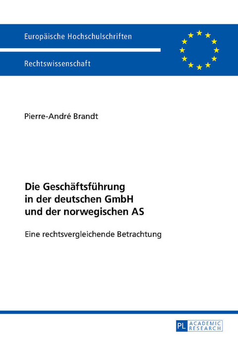 Die Geschäftsführung in der deutschen GmbH und der norwegischen AS - Pierre-André Brandt