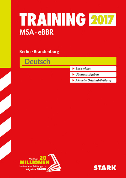 Training Mittlerer Schulabschluss Berlin/Brandenburg - Deutsch
