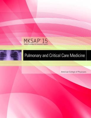 MKSAP 15 Medical Knowledge Self-assessment Program -  American College Of Physicians