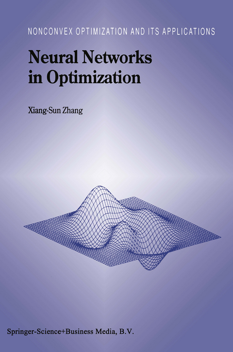 Neural Networks in Optimization -  Xiang-Sun Zhang