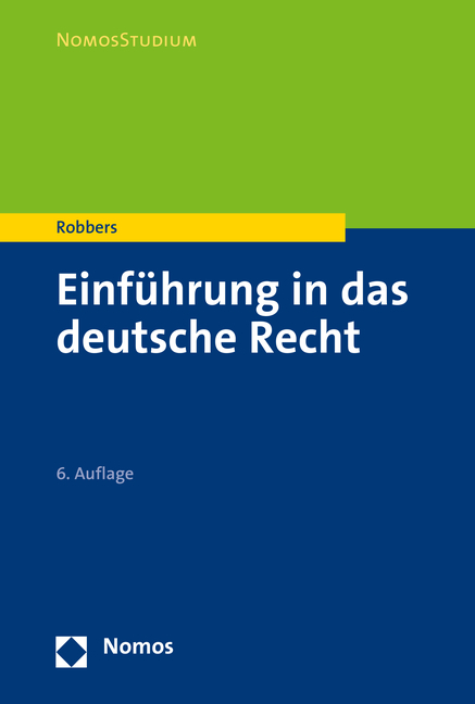 Einführung in das deutsche Recht - Gerhard Robbers