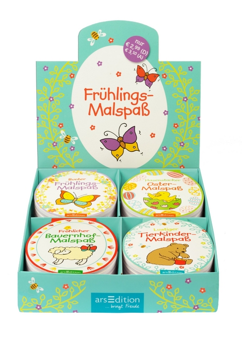 Display Frühlings-Malspaß