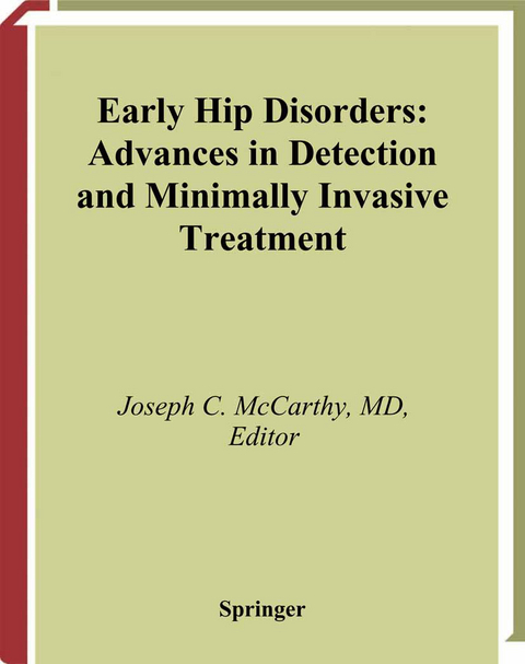 Early Hip Disorders - 