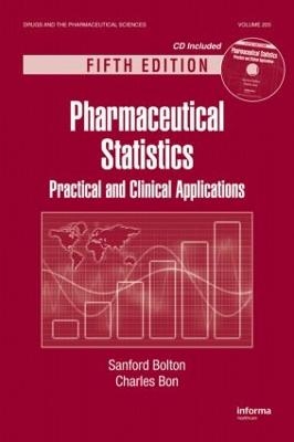 Pharmaceutical Statistics - Sanford Bolton, Charles Bon