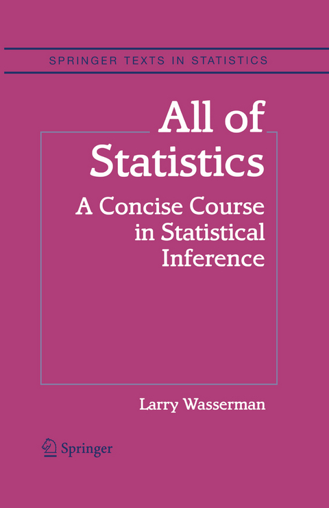 All of Statistics - Larry Wasserman