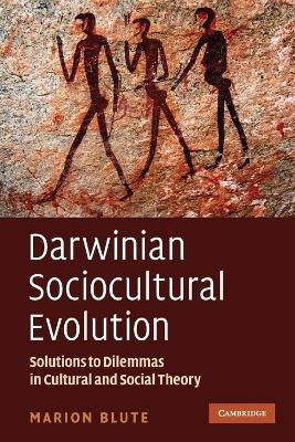 Darwinian Sociocultural Evolution - Marion Blute