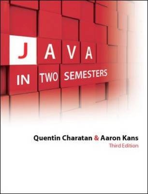 Java in Two Semesters with CD - Quentin Charatan, Aaron Kans