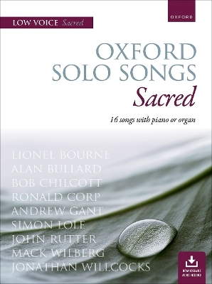 Oxford Solo Songs: Sacred -  Oxford