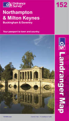 Northampton, Milton Keynes, Buckingham and Daventry -  Ordnance Survey