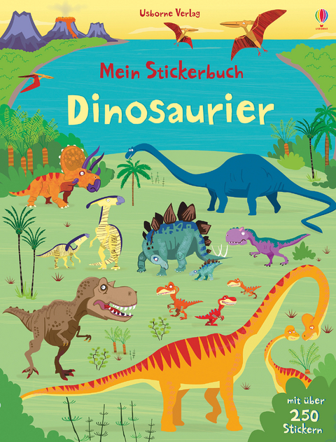 Mein Stickerbuch: Dinosaurier - Fiona Watt