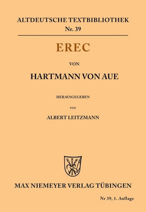 Erec -  Hartmann von Aue