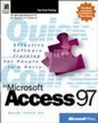 A Quick Course in Microsoft Access 97 - Stephen L. Nelson