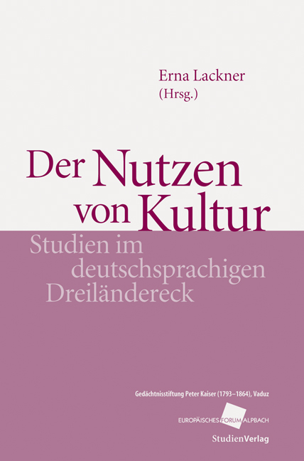 Der Nutzen von Kultur - 