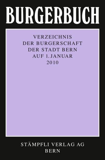 Burgerbuch 2010