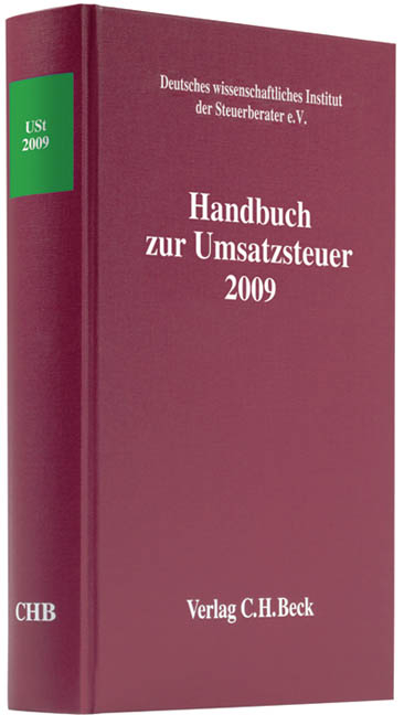 Handbuch zur Umsatzsteuer 2009 - 