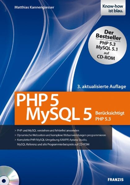 PHP 5/MySQL 5 - Caroline Kannengiesser, Matthias Kannengiesser