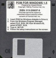 POM for Windows - Howard J. Weiss