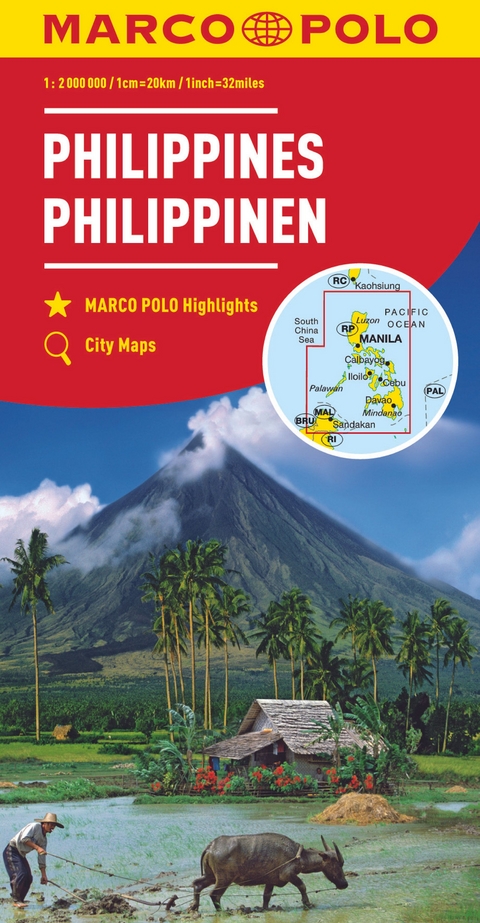 MARCO POLO Kontinentalkarte Philippinen 1:2 Mio.