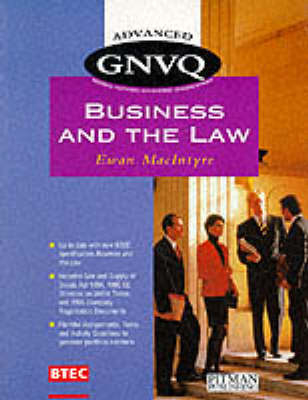 Advanced GNVQ Business Law - Ewan MacIntyre