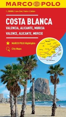 MARCO POLO Regionalkarte Costa Blanca 1:200.000