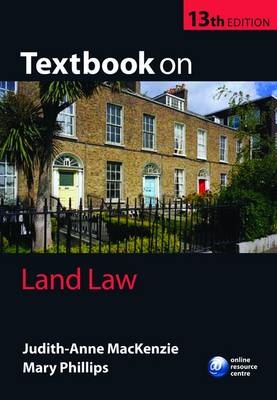 Textbook on Land Law - Judith-Anne MacKenzie, Mary Philips