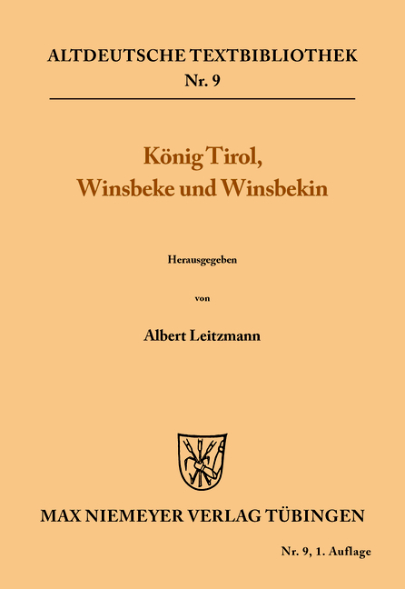 König Tirol, Winsbeke und Winsbekin - 