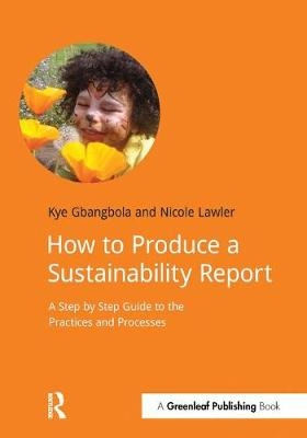 Gold Standard Sustainability Reporting -  Kye Gbangbola,  Nicole Lawler