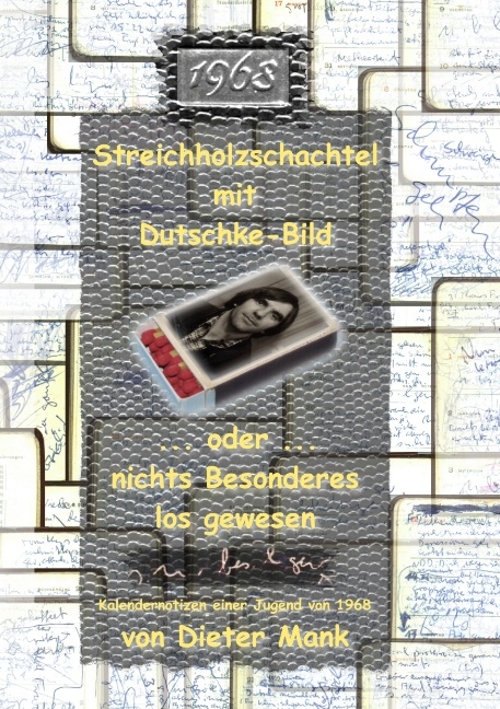 Streichholzschachtel mit Dutschke-Bild - Dieter Mank