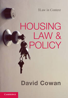 Housing Law and Policy -  David Cowan