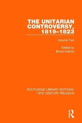 Unitarian Controversy, 1819-1823 - 