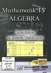 Textaufgaben zu linearen Gleichungen, 1 DVD - Robert Frohnholzer