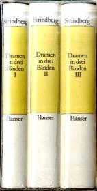 Dramen in drei Bänden - August Strindberg