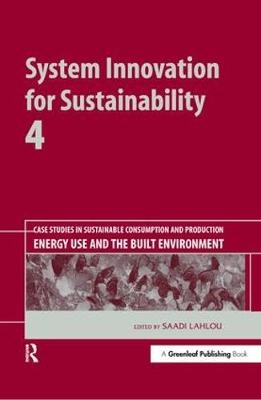 System Innovation for Sustainability 4 - 
