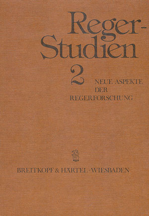 Reger Studien / Reger-Studien 2 - 