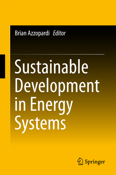 Sustainable Development in Energy Systems - 