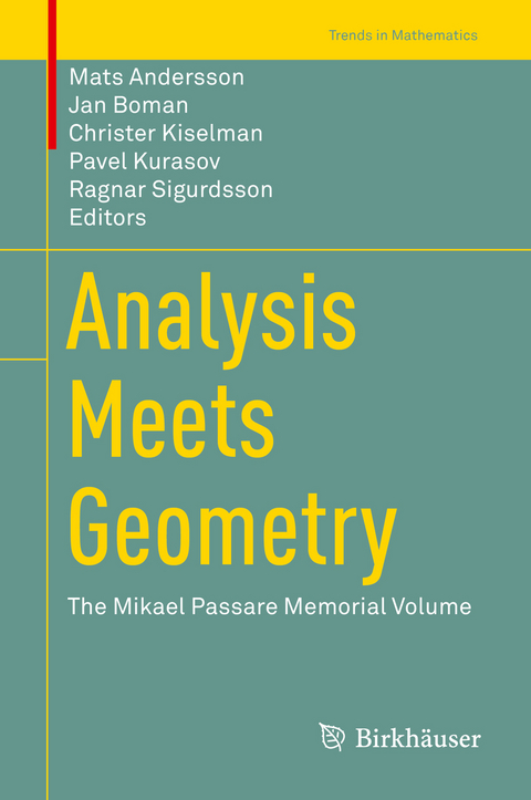 Analysis Meets Geometry - 