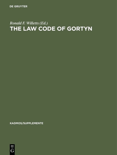 The Law Code of Gortyn - 