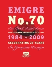 "Emigre" No. 70 the Look Back Issue - Rudy VanderLans