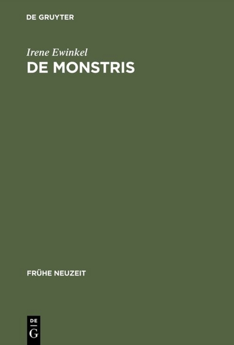 De monstris - Irene Ewinkel