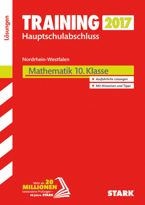 Training Zentrale Prüfung Hauptschule Typ A NRW - Mathematik Lösungen