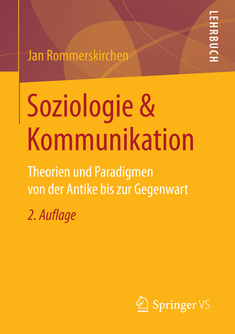 Soziologie & Kommunikation - Jan Rommerskirchen