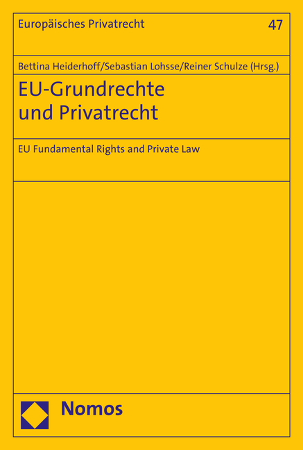 EU-Grundrechte und Privatrecht - 