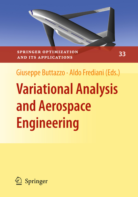 Variational Analysis and Aerospace Engineering - Giuseppe Buttazzo, Aldo Frediani