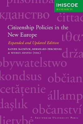 Citizenship Policies in the New Europe - 