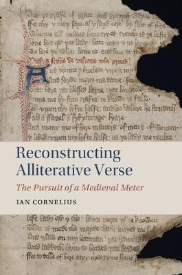 Reconstructing Alliterative Verse -  Ian Cornelius