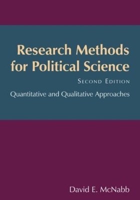 Research Methods for Political Science - David E. McNabb