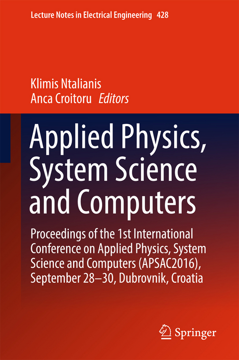 Applied Physics, System Science and Computers - 