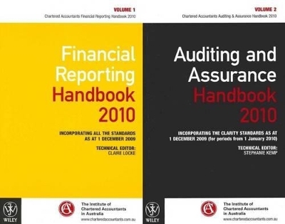 Financial Reporting Handbook 2010 + Auditing and Assurance Handbook 2010 -  ICAA (Institute of Chartered Accountants in Australia)