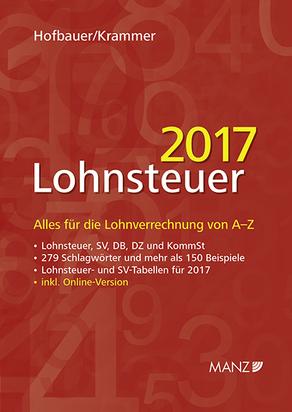 Lohnsteuer 2017 - Josef Hofbauer, Michael Krammer